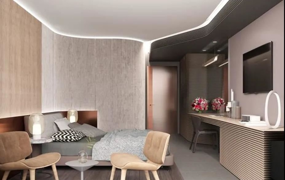 弧形墻設(shè)計(jì)簡(jiǎn)直絕了 實(shí)用顏值衛(wèi)生零死角，絕對(duì)值得借鑒